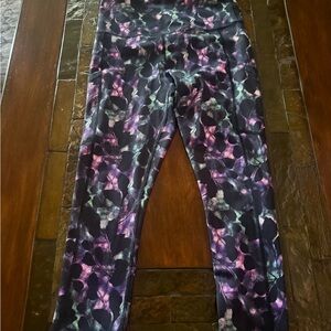 Zyia Botanica Light n Tight Leggings 24” (4) EUC